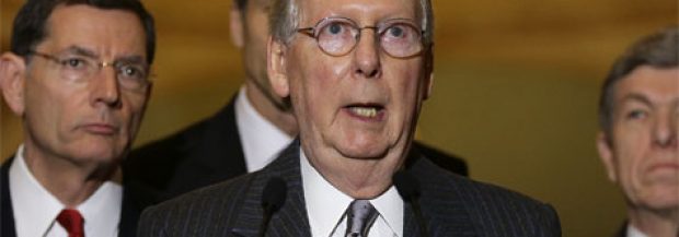 Mitch McConnell, Always In Full Retreat